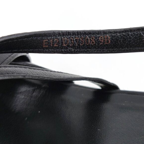 Cole Haan Womens Meadow Sandals Size 9B Black Strappy Slingback Wedge Espadrille - Picture 10 of 10